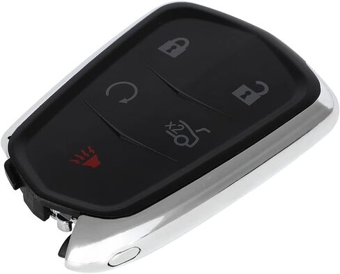 2 Pack 5 buttons Remote Control Car Key Fob 2014-2017 Fit for Cadillac ATS 2.0L,2014-2017 Fit for Cadillac ATS 2.5L HYQ2AB,13580811,13510254,13589986 in Saudi Arabia