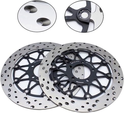 أقراص الفرامل الأمامية دوارات لسوزوكي GSXR600 GSXR750 1997-2003 ، GSXR1000 2001 2002 ، Hayabusa GSXR1300 1999-2007 ، TL 1000 R S 97-03 ، GSX1400 GSX-R600 GSX-R750 GSX-R1000 ، in Saudi Arabia