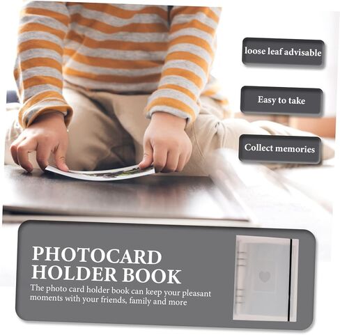 ERINGOGO Large Photo Album Scrapbook Memory Photo Album Binder 6 Rings Portable in Saudi Arabia