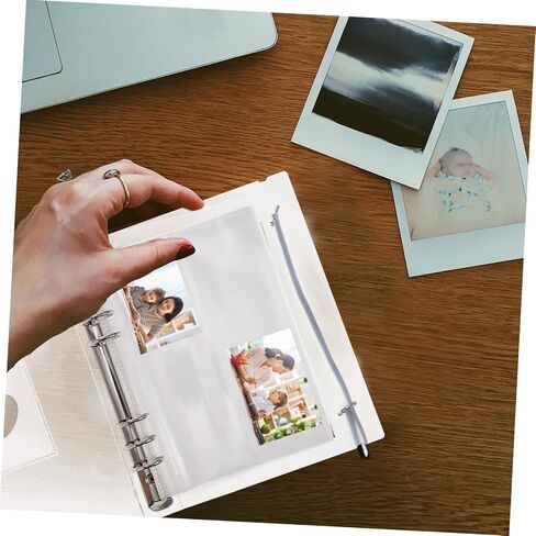 ERINGOGO Large Photo Album Scrapbook Memory Photo Album Binder 6 Rings Portable in Saudi Arabia