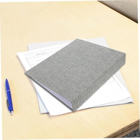 JOJOFUNY Three Binder Organizer for Documents وصفات وصور قماش تغطية المياه والتصميم الحديث للمكتب والاستخدام المنزلي in Kuwait