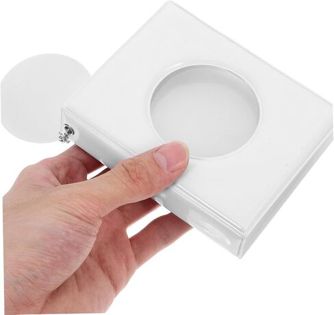 Cabilock Game Cards Collector Photo Storage Album Cute Round Hollow Design Mini Photo Book for Scrapbooking and Card in Saudi Arabia