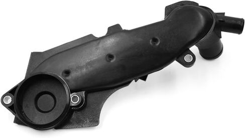 uxcell New Black Thermostat Housing Assembly 078121121K for A4 A6 A8 in Saudi Arabia