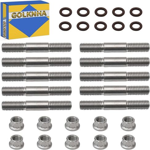 Design Cool Head Studs Titanium Replacement Cylinder Stud Kit For Yamaha Banshee 350 YFZ350 1987-2006 OEM#PD300A PD300 PD909 in Saudi Arabia