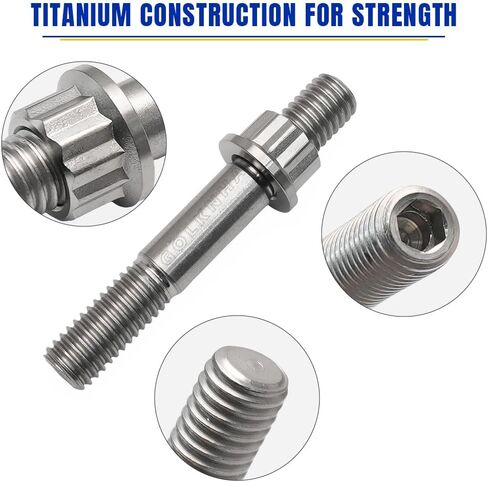 Design Cool Head Studs Titanium Replacement Cylinder Stud Kit For Yamaha Banshee 350 YFZ350 1987-2006 OEM#PD300A PD300 PD909 in Saudi Arabia