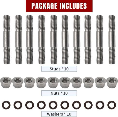 Design Cool Head Studs Titanium Replacement Cylinder Stud Kit For Yamaha Banshee 350 YFZ350 1987-2006 OEM#PD300A PD300 PD909 in Saudi Arabia