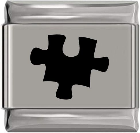 NewCharms Puzzle Piece Laser Engraved Italian Charm (9mm Standard Size) in Saudi Arabia