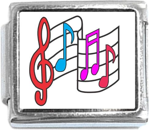 Music Notes Italian Charm in Saudi Arabia