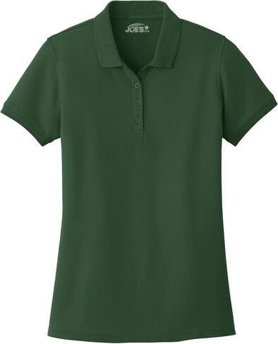 Joe's USA Ladies Core Classic Pique Pique بأحجام XS - 6XL in Kuwait