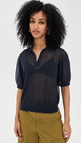 Theory Women's Blouson Polo in Saudi Arabia