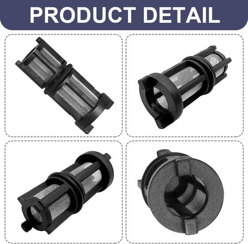 2PCS Engine Oil Pressure Sensor Filter, Oil Pressure Switch Filter, 917-143 12585328 Vehicle Strain Screen Oil Filtering, Car Accessories Fit for GMC Buick Chevy Express Silverado Yukon (2PCS) in Kuwait