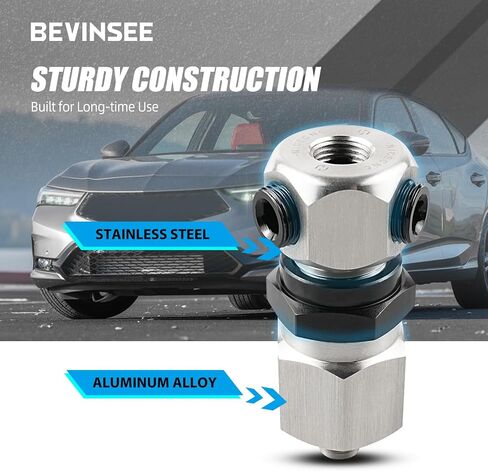 محول مستشعر ضغط زيت Bevinsee متوافق مع Honda Acura RSX 2002-2006 K Series K20 K24 1/8 BSPT Thread V4 ترقية 1/8npt المقابس in Kuwait