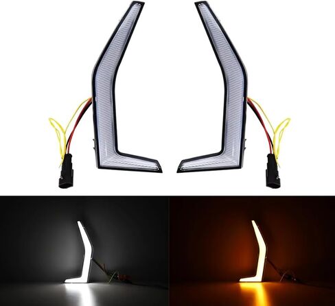 Front Grille Accent Lights Fang Light for Kawasaki Teryx KRX 1000 2020-2024 Trail Special 2021-2024 UTV ATV Turn Signal in Saudi Arabia