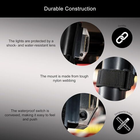 TUSK Wireless LED Dome Light-Hook ونظام تصاعد الحلقة المتوافق مع Polaris و Can-AM و Kawasaki و Honda SXS UTV SUV جرار مع أنبوب 1-3/8 "-2-3/4" قطره in Kuwait