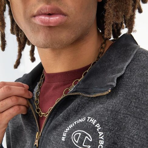 Champion Men's Full-Zip Mock Neck, Rewriting The Playbook in Saudi Arabia