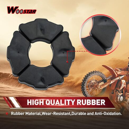 Woostar خلفية محور العجلة المحور بديل لـ 50cc 70cc 90cc 110cc 125cc دراجة الأوساخ in Saudi Arabia