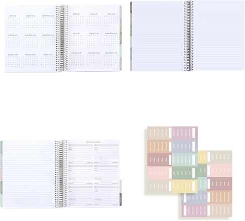 Erin Condren 7x9 مخطط أكاديمي ملفوف (يوليو 2024 - يونيو 2025) - غطاء زهور غروب الشمس، موضوع قماش، ملف بلاتيني، صفحات لجدول الفصل الدراسي، المشاريع والامتحانات، 80 رطل، ورق سميك in Saudi Arabia