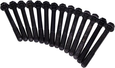 ZTUOAUMA 14X Cylinder Head Bolts 129150-01200 Compatible with Yanmar 4TNE84 4TNE88 4TNV84 4TNV84T 4TNV88 3TNV88 3TNV84 3TNE88 3TNE84 3JH3E Komatsu 4D84-2 Engines in Saudi Arabia