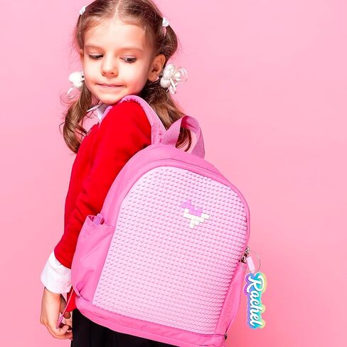 علامة اسم حقيبة ظهر مخصصة للأطفال ، علامات الأمتعة المخصصة لأكياس الأطفال ، أحجامين ، 30 لونًا ، تخصيص علامة اسم للأطفال على ظهره ، سلسلة مفاتيح الاسم القابلة للتخصيص للأطفال in Kuwait