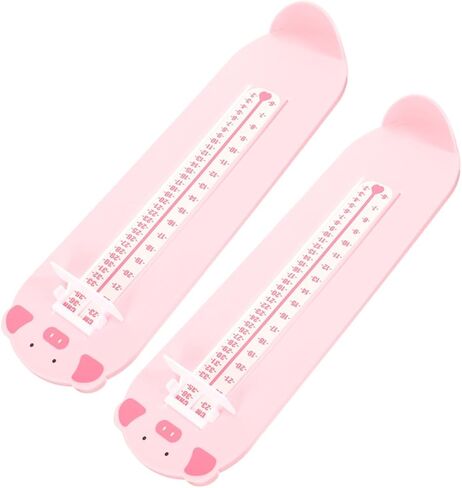 2pcs Boy Girl Foot Measuring Device Boys and Girls Foot Ruler for Years Old in Saudi Arabia
