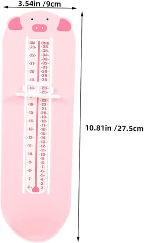 2pcs Boy Girl Foot Measuring Device Boys and Girls Foot Ruler for Years Old in Saudi Arabia