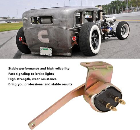 Hydraulic Brake Light Switch Fast Response Compact Strong Structure for Steel Vega Hot Rod Rat Rod in Saudi Arabia