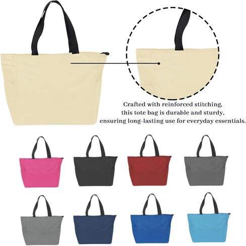 NAZENTI Custom Vet Tech Tote Bag, Personalized Veterinarian Two-Tone Tote, Gift for Veterinarian, Dog Cat Lovers Bag in Saudi Arabia