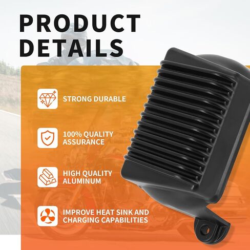 74505-06 Voltage Regulator Rectifier for Harley Davidson Electra Glide Road King Street Glide Road Glide 2006 2007 2008 Replaces 7450506 74505-06A 7450506A 49-8269 498269 49-8276 498276 H0506 in Saudi Arabia