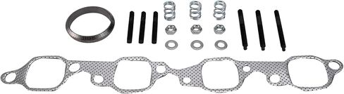 TRQ Left Exhaust Manifold Compatible with 1973-1997 Chevrolet 1973-1991 GMC in Saudi Arabia