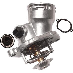 Engine Coolant Thermostat Housing Assembly with Sensor for 2005-2011 Mercedes C230 C280 C300 C350 E350 ML350 GLK350 ML450 SLK280 902-5912 in Kuwait