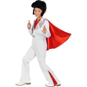 Morph Vegas Rockstar Costume for Boys ، The King Halloween Comple for boy in Saudi Arabia