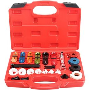 MACHSWON 22 Pcs Fuel Air Conditioning Line Disconnect Set, Master Fuel Air Conditioning Line Disconnect Set Transmission A/C Lines, Air Condition Repair Tool in Saudi Arabia