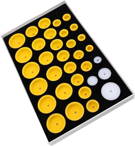 33 Dies Watch Press Dies Kit Tool for 6173 6175 Watch, Versatile Repair Presser Set, Capping Machine Dies Watchmaker Tools, Built to Last, Easy to Carry and Operate, Various Sizes in Saudi Arabia