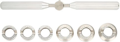Watch Back Removal Tool, Watch Case Opener Professional Watch Opener Watch Back Case Cover Opener Remover Wrench Dies Repairer Tool Set for RolexOyster in Saudi Arabia