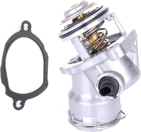 مجموعة ترموستات تبرد المحرك مع مستشعر لعام 2005-2011 مرسيدس C230 C280 C350 E350 ML350 GLK350 ML450 SLK280 902-5912 in Kuwait