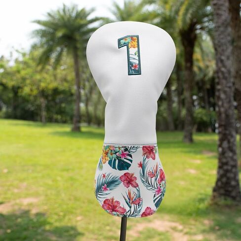 Golf Club Cover - 4 Models Selection - Golf Driver Headcover, 3 Wood Cover Fairway Wood Head Cover, Hybrid Headcover Golf Gifts for Men/Women Gofler (for Driver (1pc)) in Kuwait