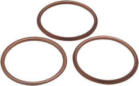 Retromotor 2 PCS عادم حشية Mifold Seals 11061-1373 11060-1103 لـ Kawasaki Z900RS Z650RS NINJA 650 Z1000 EN650 KLE650 EX650 ZR1000 ZX1000 ZX10R ZX750 ZX900 in Saudi Arabia