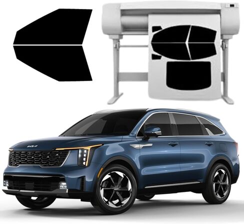 فيلم Precut Tint Kit Film Nano Carbon Film for Kia Seltos 2020-2024 DRIVER و CARPTENGENT Windows Computer CUTTION TOUT TUCSON Windows 2 PCS (35 ٪ All) in Kuwait