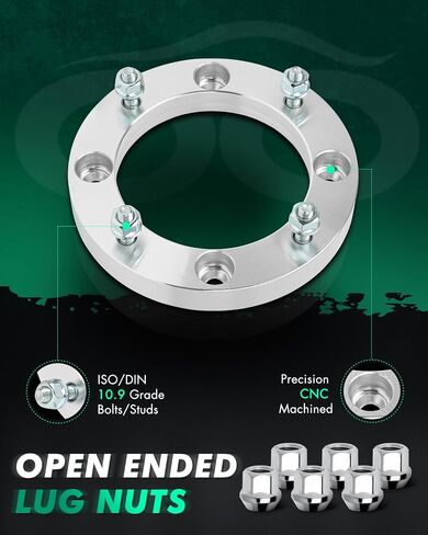 Scitoo 2pcs فواصل العجلات 1 بوصة 4x156 تجويف 131 ملم ترصيع 3/8 "4 محولات عجلة العروة مناسبة ل Polaris Magnum 325 2x4 Magnum 325 4x4 Magnum 500 2x4 Magnum 500 4x4 Predator 500 in Saudi Arabia