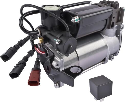Air Suspension Compressor Pump Replacement for Audi A8 S8 Quattro 2002-2010 V6 & V8 Petrol DOHC OE# 4E0616005H 4154031160 in Saudi Arabia