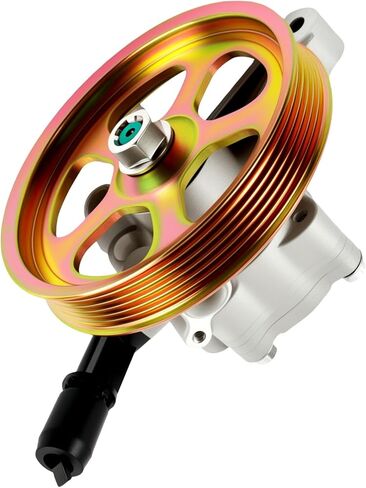 Power Steering Pump with Pulley Power Steering Pump Fits for 2006-2007 Accord, 2005-2010 Odyssey, 2005-2008 Pilot, 2003-2013 MDX 3.0L 3.5L 3.7L Replace OE 21-5442 56110PVJA01 in Kuwait
