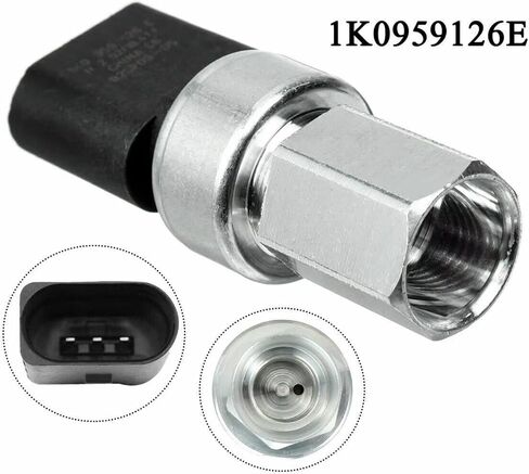 مفتاح مستشعر ضغط التيار المتردد متوافق مع الجولف لـ GTI MK4 MK5 MK6 1998-2013 لـ TOUAREG 2002-2015 A/C Complement Switch Sensor OEM: 1K0959126E in Kuwait