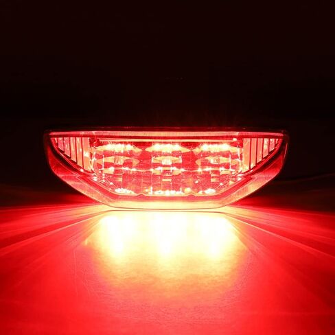 ABS Red Lens الخلفي ، مصباح فرامل Light Light Light Light UTV ، 33700-HN1-A71 متوافق مع Honda Sportrax Recon Trx700 XX Trx500 Rubicon MUV700 in Saudi Arabia