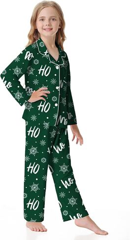 umeyda Girls & Womens Modal Pajamas مجموعة ناعمة طويلة الأكمام 2 قطع أسفل PJS in Saudi Arabia