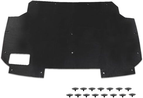 Hood Insulation Pad with Clips Compatible with Ford F150 Bronco F250 F350 1987-1991 in Saudi Arabia