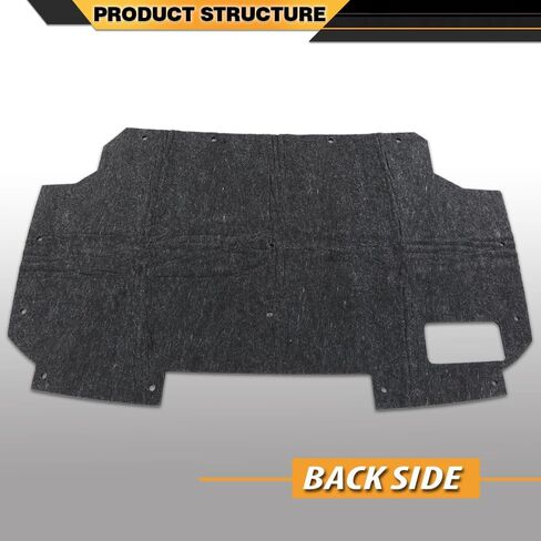 Hood Insulation Pad with Clips Compatible with Ford F150 Bronco F250 F350 1987-1991 in Saudi Arabia
