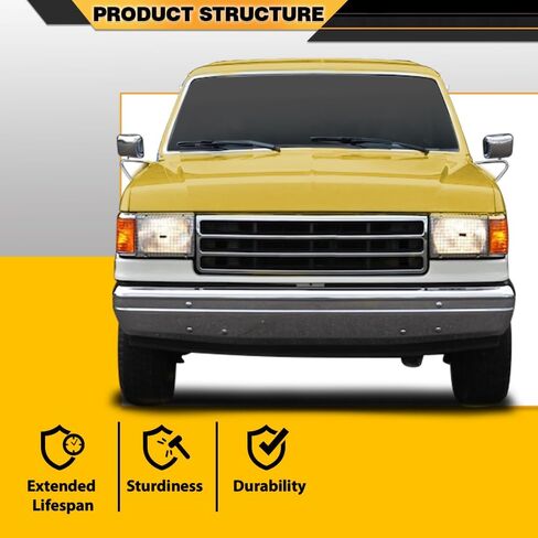 Hood Insulation Pad with Clips Compatible with Ford F150 Bronco F250 F350 1987-1991 in Saudi Arabia