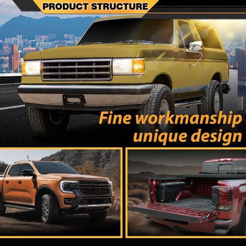 Hood Insulation Pad with Clips Compatible with Ford F150 Bronco F250 F350 1987-1991 in Saudi Arabia