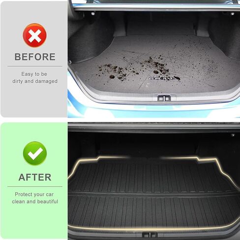 للحصول على حصيرة أرضية Toyota Corolla وبطانة الشحن 2020-2025 - جميع الحصير الأرضي وحصيرة جذع لتويوتا كورولا/كورولا هايبرد سيدان (لا تتناسب مع كورولا كروس/هاتشباك) 2025 2024 2023 2022 2021 2021 2020 2020 in Kuwait