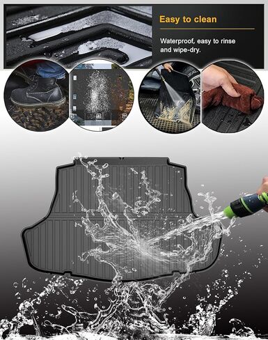 للحصول على حصيرة أرضية Toyota Corolla وبطانة الشحن 2020-2025 - جميع الحصير الأرضي وحصيرة جذع لتويوتا كورولا/كورولا هايبرد سيدان (لا تتناسب مع كورولا كروس/هاتشباك) 2025 2024 2023 2022 2021 2021 2020 2020 in Kuwait